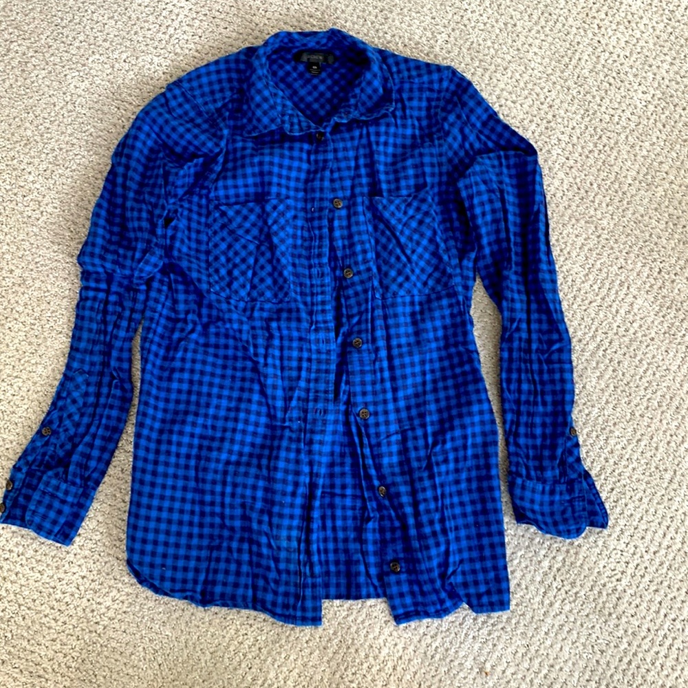 J crew button up